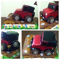 Jeep Rubicon cake
