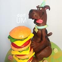 Scooby Doo loves hamburgers :D