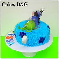 Monsters Inc. Birthday Cake