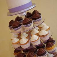 Cupcake Wedding Tower