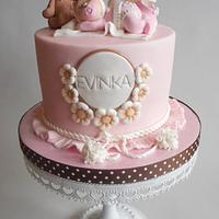 Baby born cake