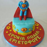 Superman cake