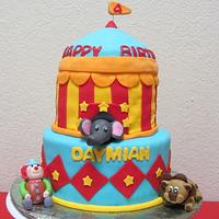 Circus Theme cake