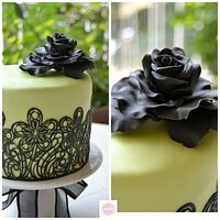 Elegant Sugar Lace - My Birthday Cake