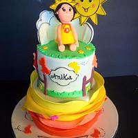 Sunshine Themed Cake