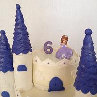 The Princess castle cake