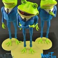 Frankie and the frogs- Inspired by William Joyce collaboration 