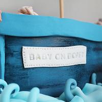 Ahoy! Baby on Board - Boat Cake