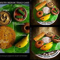 South Indian Thali Cake
