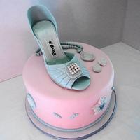 Shoe & Jewelry Birthday Cake