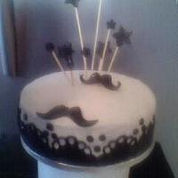Man Moustache Cake