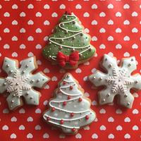 Gingerbread Christmas cookies 