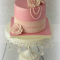 Shimmer and lace Shimmer and lace