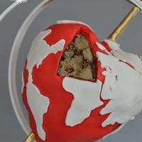 UNSA-Team Red Collaboration-Red Heart Globe-HOPE