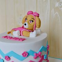 Cake paw patrol