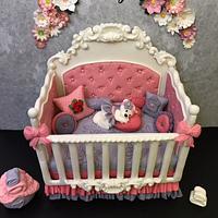 Baby Crib cake