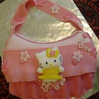 Hello Kitty Handbag Birthday Cake