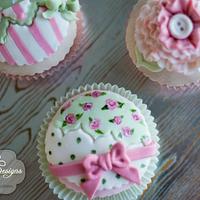 Shabby Chic Cupcakes