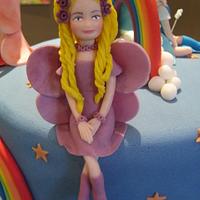 Rainbow Fairy Cake