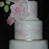 Roses, Lace and swirls....