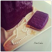 Louis Vuitton Alma bag cake