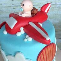 Baby Jet Shower Cake