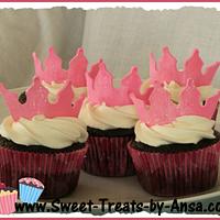 Princess Baby Shower cupcakes