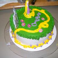 Tangled Cake