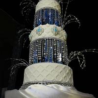 New Years Eve Wedding Cake