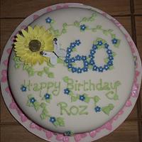 Flowery 60th Birthday