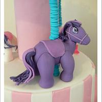 My Little Pony Carousel Cake