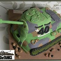 Battle Tank Cake - World of Tanks
