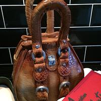 Handbag, box and Shoe