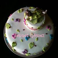 SWEET SPRING BED CAKE, Jannet Gòmez Cake Designer