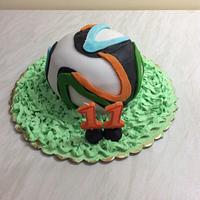 Brazuca football cake 