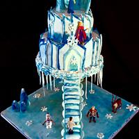 Frozen gravity cake 