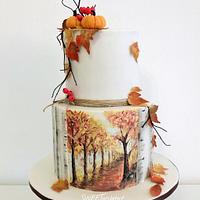 Autumn cake 