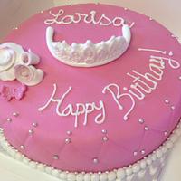Pink Princess cake! 