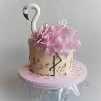 Flamingo cake Flamingo cake