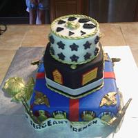 Marine Corps Retirement Cake #1