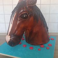 3D horse cake