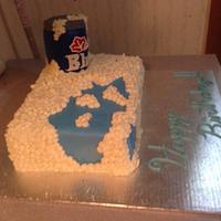 Labatt Blue Cake