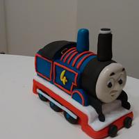 Thomas the tank engine cake topper