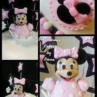 tiers of pink...Minnie Mouse