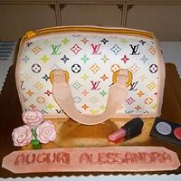 LV BAG cake..............2nd version