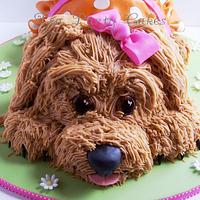 Molly's Puppy Cake