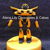Bumblebee.....Let's Transform........using modelling chocolate.