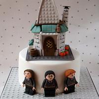 Lego Harry Potter Cake (Hagrid's Hut)