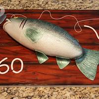 Fish Birthday Cake!