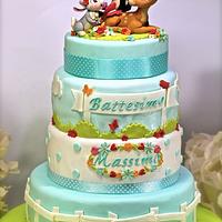 "Bambi and friends" cake 